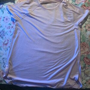 Tek Gear Light Purple Short Sleeve Top Size X Large
